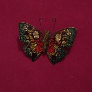 Butterfly pin
